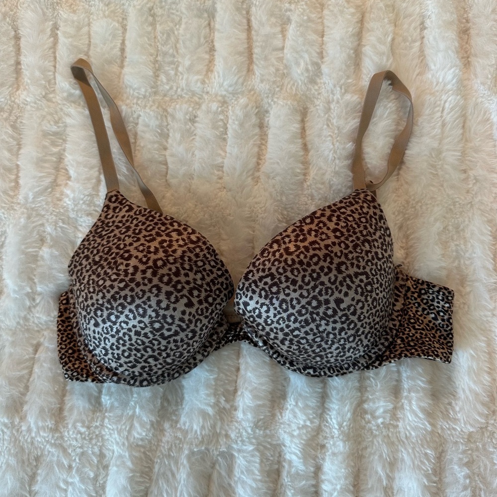 Maidenform Leopard Print Bra Size 34B